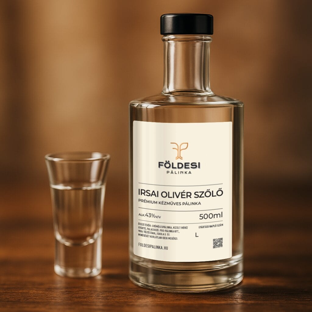 irsai olivér szőlőpálinka